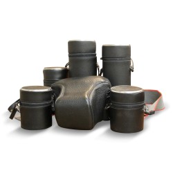 配有六个镜头的\"Alfa Si 2000\"相机。